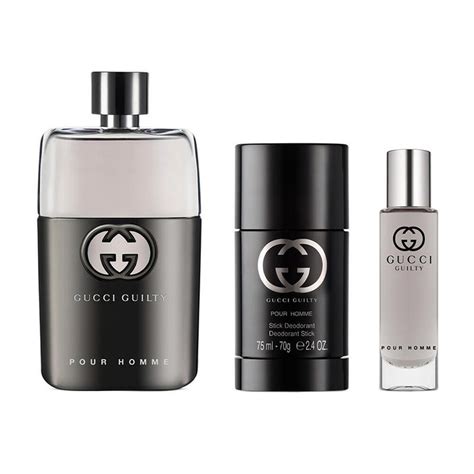 gucci guilty gift set men|gucci guilty deodorant for men.